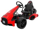 Gokart na akumulator Bolid XR-1 dla dzieci Czerwony + Regulowana kierownica + Profilowane siedzenie