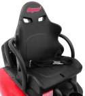 Gokart na akumulator Bolid XR-1 dla dzieci Czerwony + Regulowana kierownica + Profilowane siedzenie