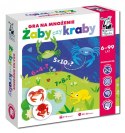 Gra edukacyjna "Żaby czy Kraby" dla dzieci 6+ Nauka mnożenia do 100