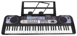 Keyboard dla dzieci 5+ Stojak na nuty Mikrofon + Nagrywanie Radio USB MP3 - model nr 020