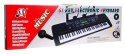 Keyboard z mikrofonem dla dzieci 5+ Taktomierz Radio USB MP3 - model nr 6152