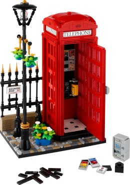 LEGO 21347 Ideas Czerwona londyńska budka telef