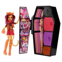 Monster High Straszy sekrety Toralei Stripe neon