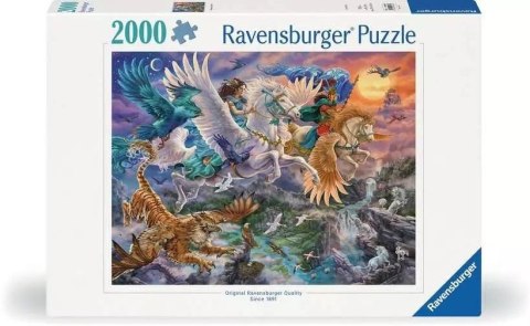 Puzzle 2000 Fantazja - Pegaz