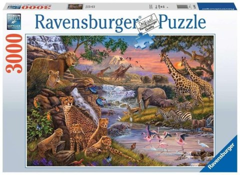 Puzzle 3000 Królestwo zwięrząt