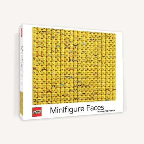 Puzzle LEGO Minifigure Faces (1000 elementów)