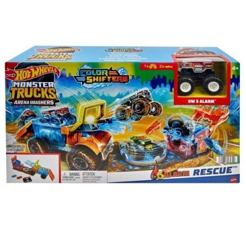 Hot Wheels Monster Trucks Na ratunek zmiana koloru