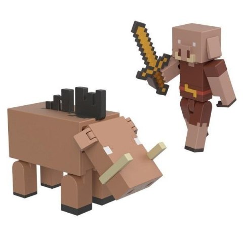 Minecraft Figurki podstawowe 2-pak + akcesor HTN18