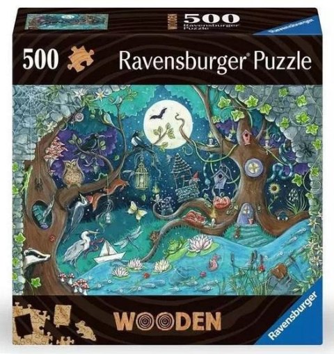 Puzzle drewniane 500 Baśniowy Las