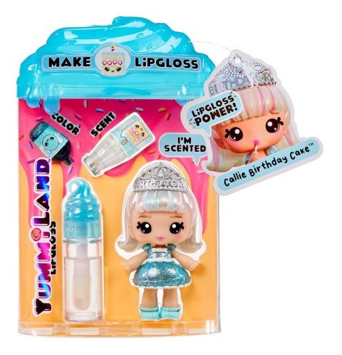 Yummiland Lipgloss Doll- Callie Birthday Cake