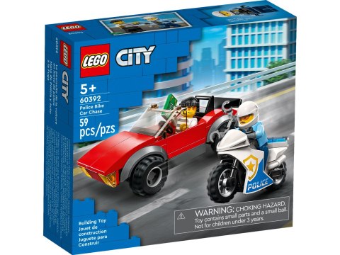 LEGO(R) CITY 60392 Motocykl policyjny - pościg...