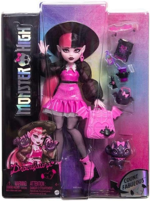 Monster High Draculaura Lalka podstawowa HRP64