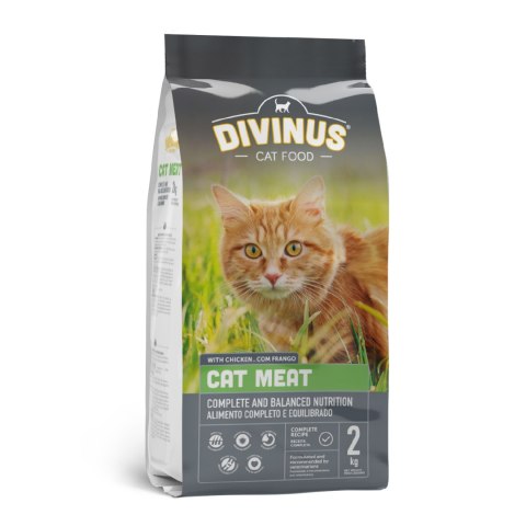 Divinus Cat Meat dla kotów dorosłych 2kg Divinus