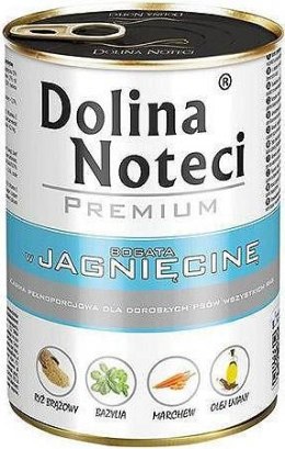 Dolina Noteci Premium bogata w jagnięcinę 800g Dolina Noteci