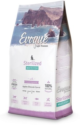 Evoque Cat Sterilised Biała Ryba Super Premium 1,5kg Evoque