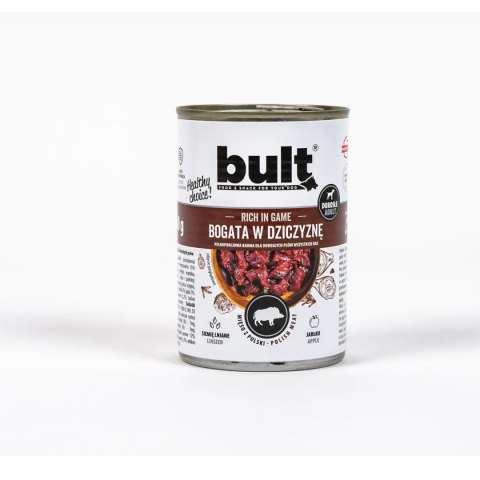 Bult puszka bogata w dziczyznę 400 g Bult