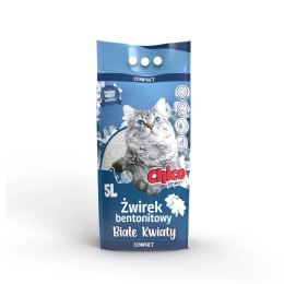 CHICO Żwirek bentonitowy COMPACT Białe kwiaty 5L Rokus