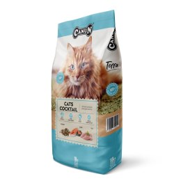 Canun Terra Cats Cocktail 18 kg dla kotów dorosłych Canun