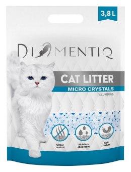 DIAMENTIQ Micro Crystals - żwirek zbrylający - 3,8 l Diamentiq