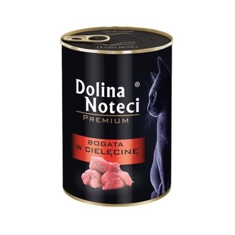 DOLINA NOTECI Premium bogata w cielęcinę - mokra karma dla kota - 400g Dolina Noteci