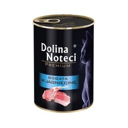 DOLINA NOTECI Premium bogata w jagnięcinę - mokra karma dla kota - 400g Dolina Noteci