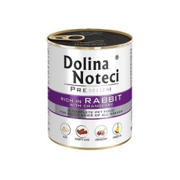 DOLINA NOTECI Premium bogata w królika z żurawiną 800g Dolina Noteci