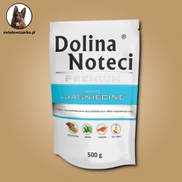 Dolina Noteci Premium bogata w jagnięcinę saszetka 500 g Dolina Noteci