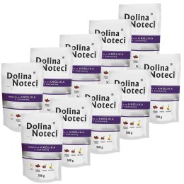 Dolina Noteci Premium bogata w królika z żurawiną saszetka 10 x 500 g Dolina Noteci