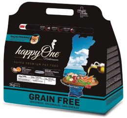 HappyOne Grain-Free Mediterraneum Small Breeds sardynka 3kg HappyOne Meditteraneum