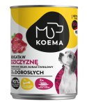 KOEMA karma mokra 90% mięsa, dziczyzna 400 g Koema