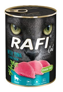 Rafi Cat dla kotów sterylizowanych karma bezzbożowa z tuńczykiem 12 x 400 g Rafi