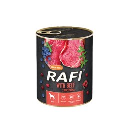 Rafi z wołowiną, borówką i żurawiną 12 x 800 g Rafi