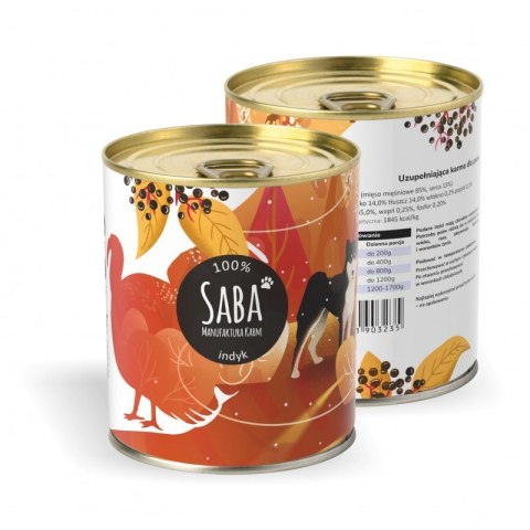 Saba indyk 100% 850 g SABA