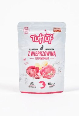 TUF TUF Saszetka wieprzowina z ziemniakami 100 g x 10szt. Tuf Tuf