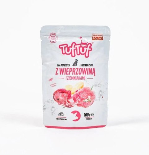 TUF TUF Saszetka wieprzowina z ziemniakami 500G Tuf Tuf