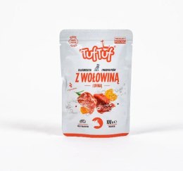 TUF TUF Saszetka wołowina z dynią 100 g x 10szt. Tuf Tuf