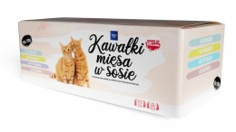 WAFI Karma mokra dla kota saszetki MIX SMAKÓW 40x100g WAFI