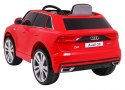 Audi Q8 Lift na akumulator dla dzieci Czerwony + Pilot + EVA + Wolny Start + MP3 USB + LED