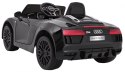 Audi R8 Spyder na akumulator Lakier Czarny + Pilot + EVA + Wolny Start + Radio MP3 + LED