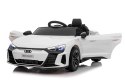 Audi RS E-Tron GT na akumulator Biały + Pilot + Napęd 4x4 + Radio MP3 + LED + EVA