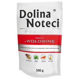 Dolina Noteci Premium bogata w wołowinę saszetka 10 x 500 g Dolina Noteci