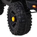 Autko Jeep Dark Night na akumulator dla dzieci Czarny + Wolny Start + EVA + Audio LED