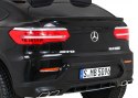 Auto Mercedes GLC 63S dla dzieci Czarny + Napęd 4x4 + MP4 + LED + Ekoskóra + Wolny Start + EVA