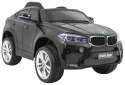 BMW X6M Elektryczne Autko dla dzieci Czarny + Pilot + EVA + Wolny Start + Panel audio + LED