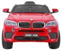 BMW X6M Elektryczne Autko dla dzieci Lakier Czerwony + Pilot + EVA + Wolny Start + Audio + LED