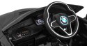 BMW I8 Lift Auto na akumulator Czarny + Pilot + Wolny Start + 3-pkt pasy + MP3 USB + LED