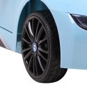 BMW I8 Lift Auto na akumulator Niebieski + Pilot + Wolny Start + 3-pkt pasy + MP3 USB + LED