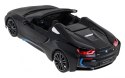 BMW i8 Roadster czarny RASTAR model 1:12 Zdalnie sterowane auto + pilot 2,4 GHz