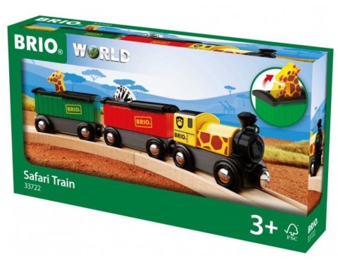 Brio World Pociąg Safari