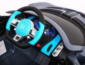 Bugatti Divo Autko na akumulator dla dzieci Szary + Pilot + EVA + Wolny Start + LED MP3